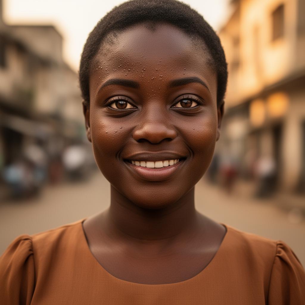Portrait of Adaeze, a GetHelp helper based in Lagos